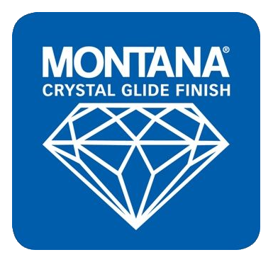 Crystal Glide Blue Square Logo
